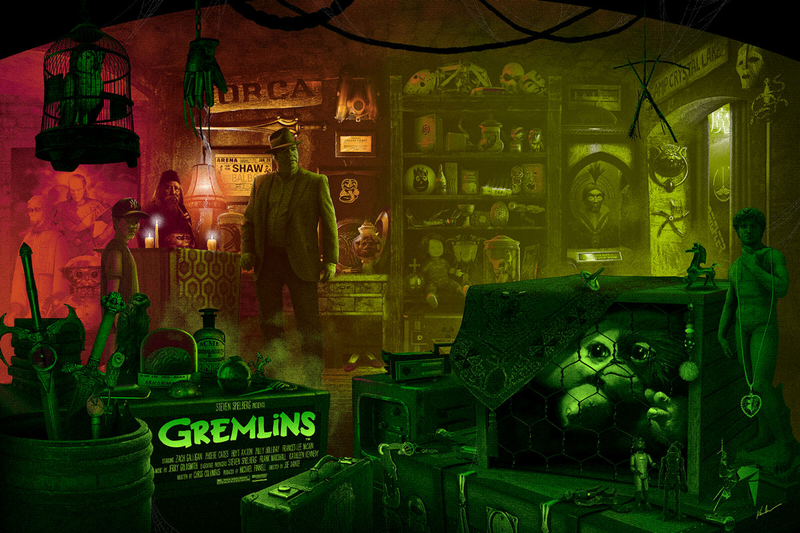 Illustration for article titled This Insane Gremlins Poster Has 84 Different References On It—Can You Guess Them All?